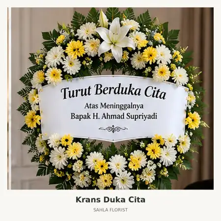 Krans Bunga Duka Pluit